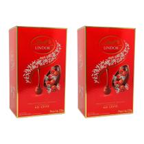 Kit 2x Ovos de Chocolate Ao Leite c/ Bombons Lindt 235g