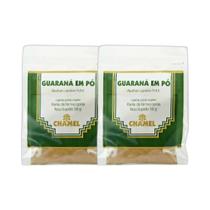 Kit 2x Pacote de Guarana em Pó 50g - CHAMEL Kit 2x Pacote de Guarana em Pó 50g - CHAMEL