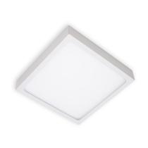 kit 2x Painel Plafon Led 15w Luminária Sobrepor 14x14cm Branco Frio 6000K St1043