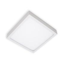 kit 2x Painel Plafon Led 15w Luminária Sobrepor 14x14cm Branco Quente 3000K St1043
