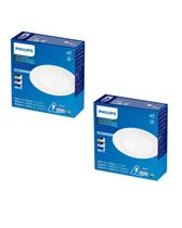 Kit 2x Painel Plafon Spot Embutir 6W Philips Red 3000K Quent