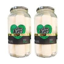 Kit 2X: Palmito Açaí Inteiro Le Coeur Vert 800G Kit 2X: Palmito Açaí Inteiro Le Coeur Vert 800G