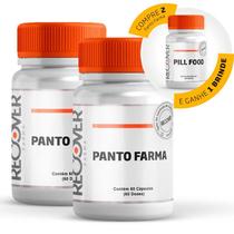 Kit 2x Panto Farma + 1 Pill Food - Recover Farma