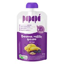 Kit 2X: Papinha Orgânica Banana/Mirtilo/Quinoa Papapá 100G