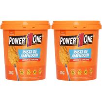Kit 2X Pasta de Amendoim Integral Crocante - 500g - Power One