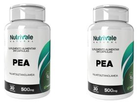 Kit 2x Pea Palmitoiletanolamida 30 Capsulas 500mg Nutrivale