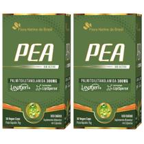 KIT 2X PEA - Palmitoiletanolamida (Levagen) 300mg 30 cápsulas - Flora Nativa KIT 2X PEA - Palmitoiletanolamida (Levagen) 300mg 30 cápsulas - Flora Nativa