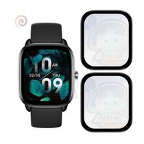 Kit 2x Película De Proteção 3d NanoGel P/ Amazfit Gts 4 Mini - Imagine Cases