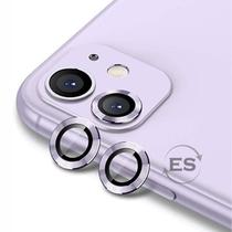 Kit 2X Película Lente Câmera Para iPhone 11 Normal - Mais Proteção e Charme Para Seu iPhone - Clear