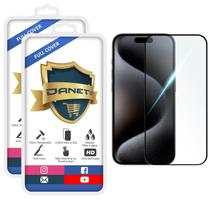 Kit 2x Película Vidro 3d Para iPhone 15 15 Plus 15 Pro Max