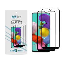 Kit 2X Películas 3D de Vidro Temperado para Samsung Galaxy A72 Tela toda