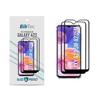 Kit 2X Películas 3D Vidro 9H para Samsung Galaxy A23 Tela toda Kit 2X Películas 3D Vidro 9H para Samsung Galaxy A23 Tela toda