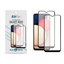 Kit 2X Películas 3D Vidro para Samsung Galaxy A03S Tela toda