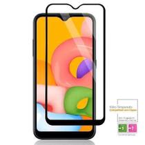 Kit 2x Películas 3D Vidro Premium Galaxy A01 + Kit Aplicação