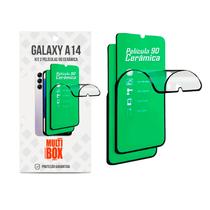 Kit 2x Películas 9D Nano Ceramica Flexivel para Samsung Galaxy A14 5G