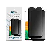 Kit 2X Películas de Cerâmica 9D Fosca para Samsung Galaxy A33 Tela toda