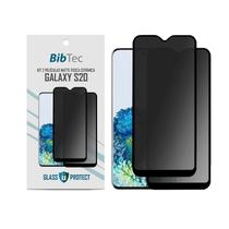 Kit 2X Películas de Cerâmica 9D Matte Fosca para Samsung Galaxy S20 Tela toda