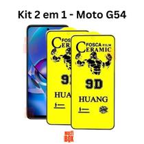 Kit 2x Películas de Cerâmica Fosca para Motorola Moto G54
