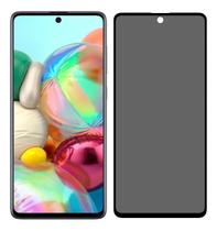 Kit 2x Películas De Vidro 3D Privacidade Samsung Galaxy A71 Anti Espião
