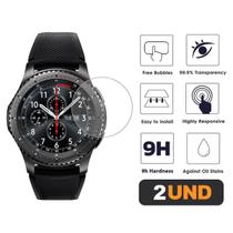 Kit 2x Películas para Gear S3 Frontier ou S3 Classic - Vidro Temperado Kit 2x Películas para Gear S3 Frontier ou S3 Classic - Vidro Temperado