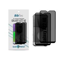 Kit 2X Películas Privacidade 3D Anti Espião para Samsung Galaxy A22 4G Tela toda