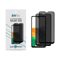 Kit 2X Películas Privacidade 3D Anti Espião para Samsung Galaxy A33 Tela toda