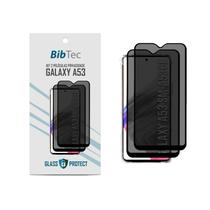 Kit 2X Películas Privacidade 3D Anti Espião para Samsung Galaxy A53 Tela toda