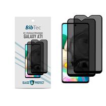 Kit 2X Películas Privacidade 3D Anti Espião para Samsung Galaxy A71 Tela toda