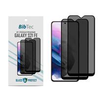 Kit 2X Películas Privacidade 3D para Samsung Galaxy S21 FE Anti Espião