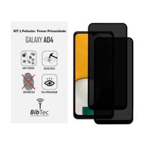Kit 2x Películas Privacidade Fosca 9D Cerâmica Samsung Galaxy A04