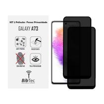 Kit 2x Películas Privacidade Fosca 9D Cerâmica Samsung Galaxy A73