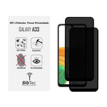 Kit 2x Películas Privacidade Fosca de Cerâmica para Samsung Galaxy A33 - HUANG