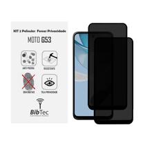 Kit 2x Películas Privacidade Fosca Para Motorola Moto G53