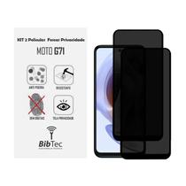 Kit 2x Películas Privacidade Fosca Para Motorola Moto G71