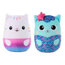 Kit 2x Pelúcias Casa Mágica da Gabby Cakey e Sereiata 20cm Kit 2x Pelúcias Casa Mágica da Gabby Cakey e Sereiata 20cm