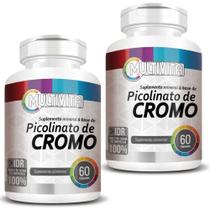 KIt 2X Picolinato de Cromo 100% IDR 60 cápsulas - Multivita KIt 2X Picolinato de Cromo 100% IDR 60 cápsulas - Multivita