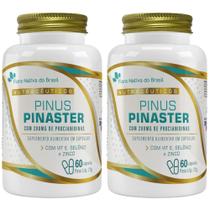 KIT 2X Pinus Pinaster + Vitamina E, Selênio e Zinco 60 cápsulas - Flora Nativa