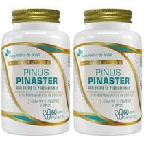 Kit 2X Pinus Pinaster + Vitamina E, Selênio E Zinco 60 Kit 2X Pinus Pinaster + Vitamina E, Selênio E Zinco 60