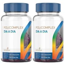 KIT 2X PoliComplex Dia a Dia 1400mg 60 Cápsulas - Natulha KIT 2X PoliComplex Dia a Dia 1400mg 60 Cápsulas - Natulha