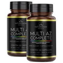 Kit 2x Polivitaminico Multi A-z Complete 30 Cãpsulas - Natures Now