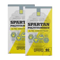 Kit 2X Polivitamínico Spartan Ultra Concentrado 60 Comps