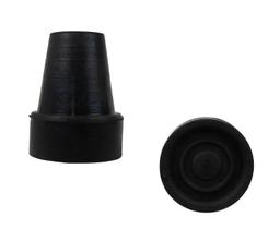 Kit 2x Ponteira Pé de Borracha 7/8 Bengala Muleta Andador Artipé