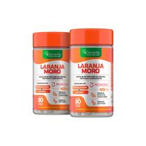 Kit 2x Pote de Extrato de Laranja Moro + Cromo + Café Verde 3x1 - Vegano - Denavita