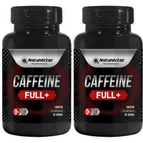 Kit 2x Potes Caffeine Anidra Suplemento Alimentar Natural 100% Puro Original Cafeína Natunectar 240 Capsulas