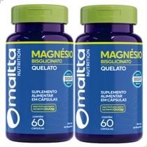 Kit 2x Potes Magnésio Quelato Alto Teor Suplemento Alimentar Natural Minerais Essenciais Puro - Duom 120 Capsulas Kit 2x Potes Magnésio Quelato Alto Teor Suplemento Alimentar Natural Minerais Essenciais Puro - Duom 120 Capsulas