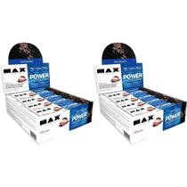 Kit 2X Power Protein Bar - 12 Unidades 41g Napolitano - Max Titanium Kit 2X Power Protein Bar - 12 Unidades 41g Napolitano - Max Titanium