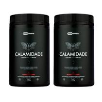 Kit 2x Pré Treino Calamidade Pro Corps 450g Pump Insano Energia Explosiva