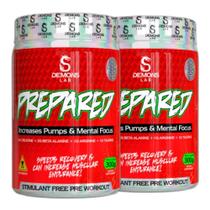 Kit 2X Pre Treino Prepared 300G Exotic Fruit - Demons Lab