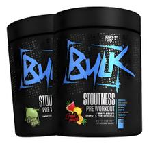 Kit 2X Pré Treino Stoutness Pre Workout Bulk Nutrition Sabor Kit 2X Pré Treino Stoutness Pre Workout Bulk Nutrition Sabor