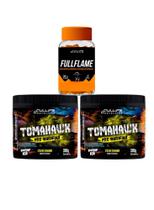 Kit 2x Pré-treino Tomahawk 380g + Fullflame 30 cap - Fullife